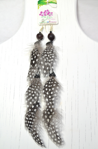 ARETES DE PLUMAS CHICOS