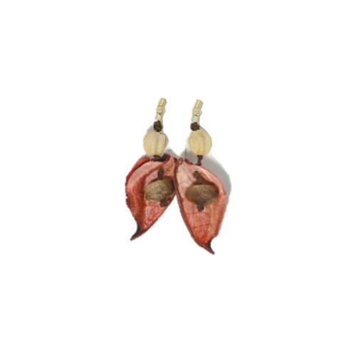 Aretes de 1 hoja seca