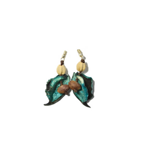 Aretes de 1 hoja seca