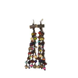 Colguije arete semilla multicolor