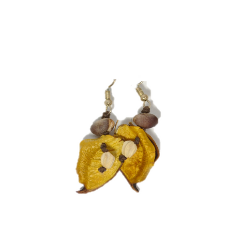 Aretes de 1 hoja seca